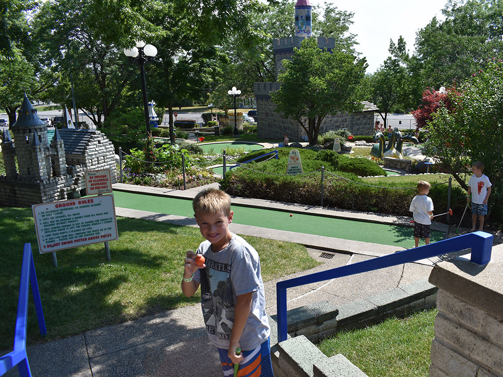 Miniature Golf at Cherry Hill Water Park, Family Fun Center & Camping Resort