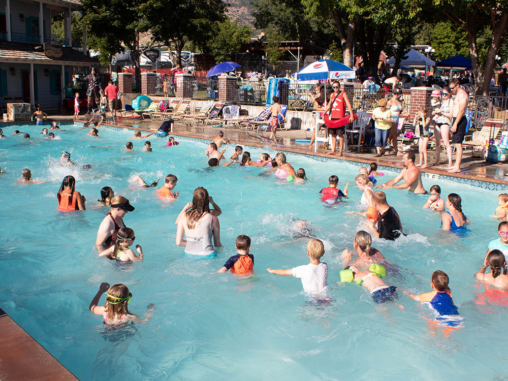 Pirate Cove Pool at Cherry Hill Water Park, Family Fun Center & Camping Resort