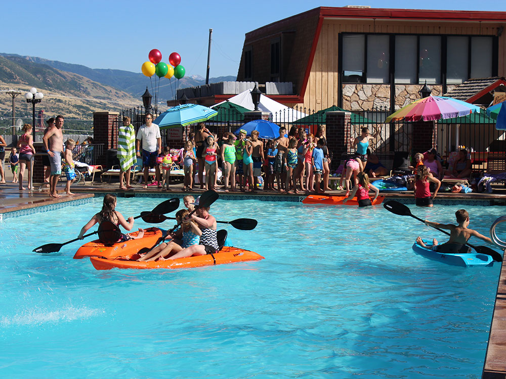 Pirate Cove Pool at Cherry Hill Water Park, Family Fun Center & Camping Resort