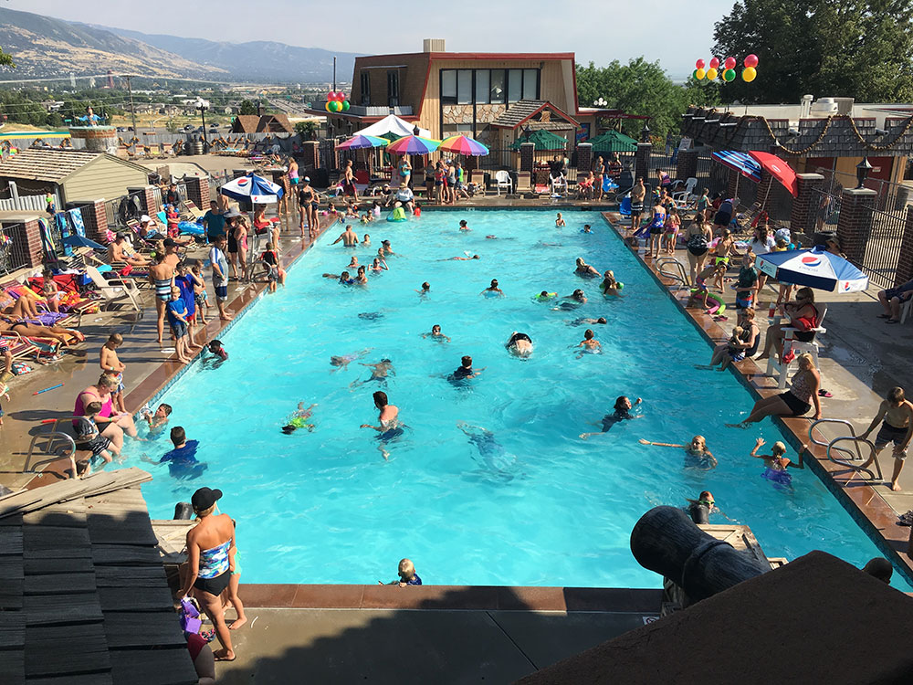 Pirate Cove Pool at Cherry Hill Water Park, Family Fun Center & Camping Resort